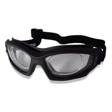 Imagem de Armação Óculos Proteção Clip Lentes D Grau Balistico Danny D-Tech