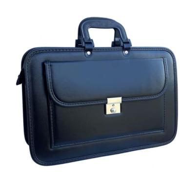 Imagem de Pasta Executiva Bolsa Masculina Maleta Social de Mão