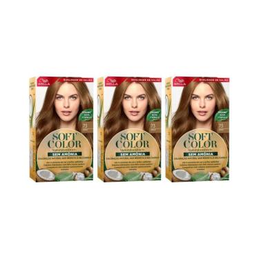 Imagem de Coloraçao Soft Color 73 Avelã-Kit C/3Un