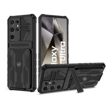 Imagem de Gshield Capa Case Capinha Snap Guardian com Alça Kickstand e Compartimento Exclusivo para Guardar Cartões, Samsung Galaxy (S24 Ultra)