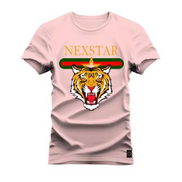 Imagem de Camiseta T-Shirt Algodão Premium Estampada Nexstar Tigre