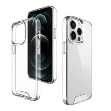 Imagem de Capa Capinha Space Hybrid Clear Anti-Impacto Compatível Iphone 14 Pro Max