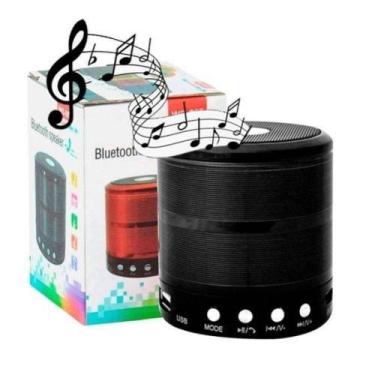 Imagem de Mini Caixa De Som Bluetooth Fm Micro Sd USB Auxiliar Top - Altomex, Pr