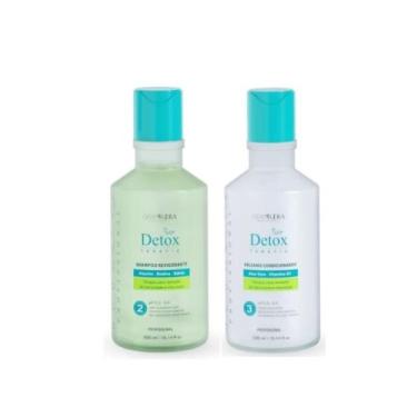 Imagem de kit detox grankera keranza shampoo e Bálsamo, 1kg