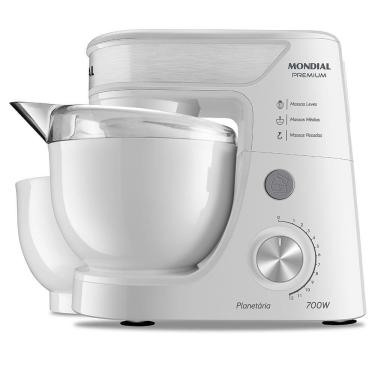 Imagem de Batedeira Planetária 220V Branco/Inox