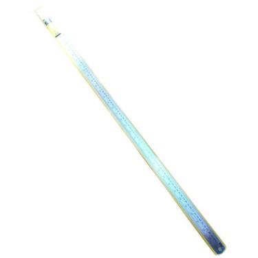 Imagem de Régua Aço Inox 40 Pol 1000Mm Baixo Relevo Tabela Conversão - EDA