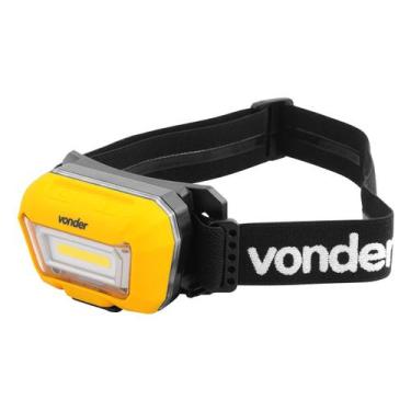 Imagem de Lanterna LED para Cabeça Recarregável LED COB Vonder LCV 300