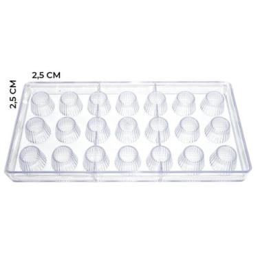 Imagem de Forma Reutilizável de chocolate Alpino - GMEZN912 - Prime Chef