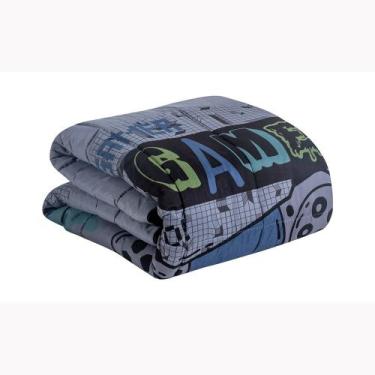 Imagem de Kit Edredom Solteiro 5 Peças Juvenil Hipercal 400 Fios - MR Enxovais, 