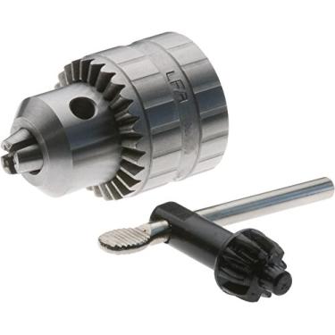 Imagem de LFA/Reichel Hardware 81B-13B-3/8-24 0-5/16-0,3-8 mm Capacidade 3/8-24" Mandril de broca resistente com chave de montagem roscada
