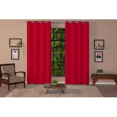 Imagem de Cortina Blackout Corta a Luz 2,80 x 2,00 PVC Black out 100% Veda Luz -