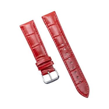 Imagem de Pulseiras de Relógio de Couro (12-22mm) - Acessórios de Qualidade Supe