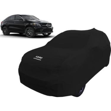 Imagem de Capa Automotiva Para Mercedes Gle 400 Tecido Helanca Lycra - Mz, Preta