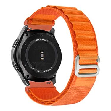 Imagem de MroTech Pulseiras de 22 mm para Galaxy Watch 46 mm, pulseiras de relógio Gear S3, pulseira elástica de nylon têxtil pulseiras de substituição para Samsung Gear S3 Frontier/S3 Classic, Galaxy Watch 3 45 mm pulseiras de relógio