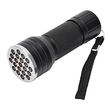 Imagem de Lanterna UV, Lanterna Ultravioleta de 395-400nm, 21 Contas de Lâmpada, Luz Negra LED para Cura de Colas UV, Lanterna LED para Reparo de Telefone Celular, Colas UV que Cura Luz