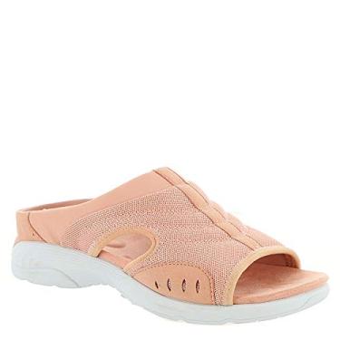 Imagem de Easy Spirit Sandália feminina Traciee 2 aberta Toe Slide Rosa 38 M (B, M), Rosa (Dusty-Pink)