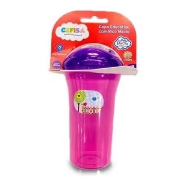 Imagem de Copo Educativo com Bico Macio Rosa - Cefisa