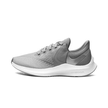 Imagem de Tênis feminino Nike Zoom Winflo 6 feminino Aq8228-002, cinza claro/platina-lobo-cinza, 36