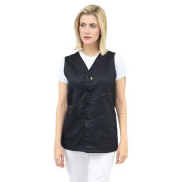 Imagem de Jaleco sem Manga Unissex - Jaleco sem Manga Feminino - Jaleco sem Mang