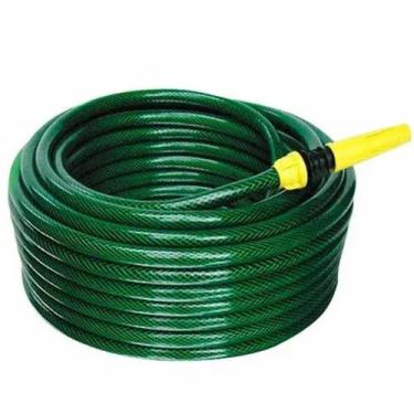 Imagem de Mangueira Jardim 30 Metros Flexível C/Revestimento Trançado Reforçado 