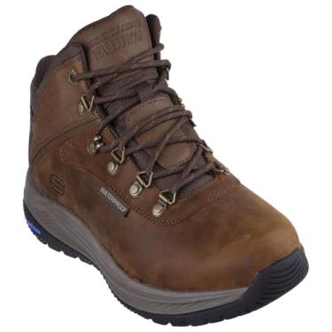 Imagem de Skechers Bota masculina Meroe-Pikeman no tornozelo, Marrom, 42