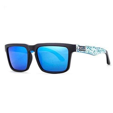 Imagem de Óculos de Sol Masculino Kdeam Espelhado Lentes Polarizado Proteção uv4