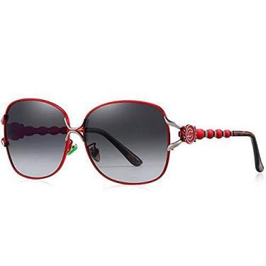 Imagem de Óculos de Sol Feminino BARCUR Estilo Borboleta design Luxuoso Polariza