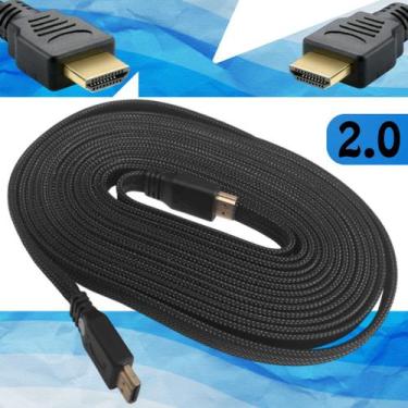 Imagem de Cabo HDMI Ultra Hd 3d 4k Alta Resolução 1080p Tv 3 e 5 Metros Versão 2