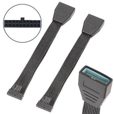 Imagem de Conectores Mini USB 3.0 26 AWG (20P/19P) - Extensão para Substrato