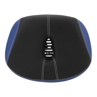 Imagem de Sela de Almofada de Bicicleta Larga Sela de Conforto Com Espuma de Memória Substituição de Assento de Bicicleta para Bicicletas Externas Internas (Azul)