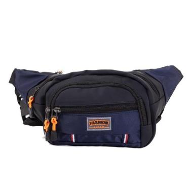 Imagem de Pochete Masculina Cintura De Nylon Varios Compartimentos - Use Young, 