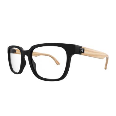 Imagem de Armação De Óculos Hb Polytech 0449 10104490261010 Preto Fosco