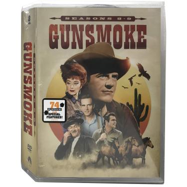Imagem de Newluck Gunsmoke: Temporadas 8 E 9 Dvd Novo - James Arness Burt Reynolds Série De Tv Completa Com 74 Episódios