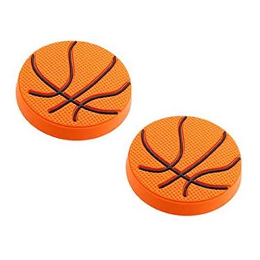 Imagem de Puxadores decorativos de gaveta infantil de sílica gel de sílica, puxadores de porta de mesa de noite, puxadores de armário de cômoda de armário (forma de basquete)