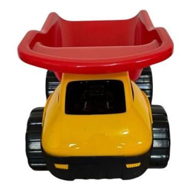 Imagem de Carrinho de Brinquedo - Caminhão Bravus com Caçamba - NoBrand, Vermelh