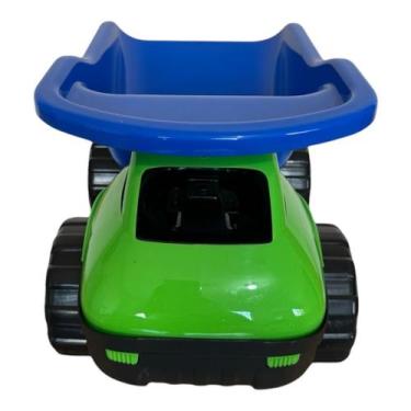 Imagem de Carrinho de Brinquedo - Caminhão Bravus com Caçamba - NoBrand, Azul, V