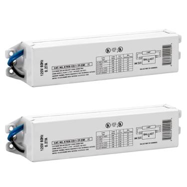 Imagem de OHLECTRIC Substituição Para Reator Fluorescente Eletrônico Keystone Kteb-120-1-Tp-Emi 1 Lâmpada T12, Entrada De 120 V Com Partida Instantânea, Fator Lastro 0,90, Aprovado Pela Ul