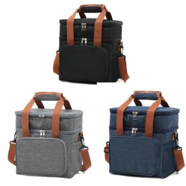 Imagem de Bolsa Térmica De Duas Camadas De Grande Capacidade Adequada Para Piquenique MING(aleatorio)