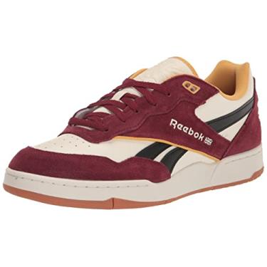 Imagem de Reebok Tênis masculino Bb 4000 II, Giz vintage/bordô clássico/preto, 8.5 Women/7 Men