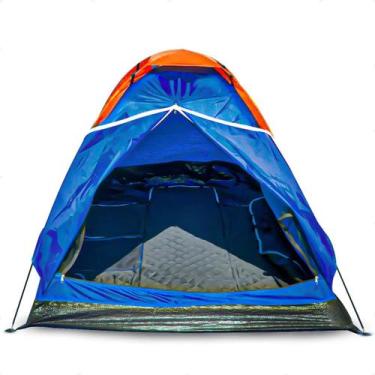 Imagem de Barraca de Acampamento Laranja Panda 2 Pessoas Snel Camping, Azul, úni