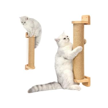 Imagem de Arranhador de parede para gatos , poste de arranhar