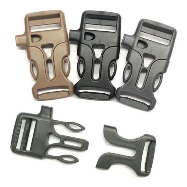 Imagem de Kit 12 Fecho Fivela De Engate Rápido 2Cm De Plástico