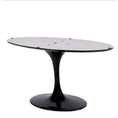 Imagem de Base De Mesa De Jantar 160X90 Até 244X122Cm Preto Preto