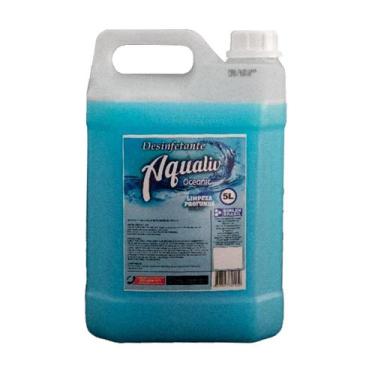 Imagem de Desinfetante Aqualiv Plus Limpeza Profunda Aroma Oceanic 5L - Borlen
