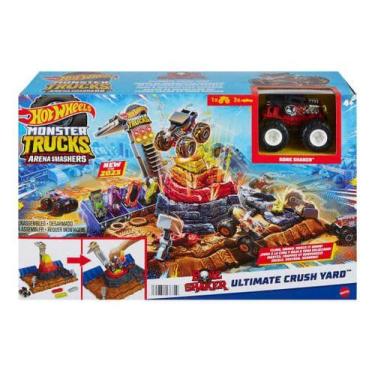 Imagem de Pista Hot Wheels Monster Trucks Arena Smashers Ferro Velho