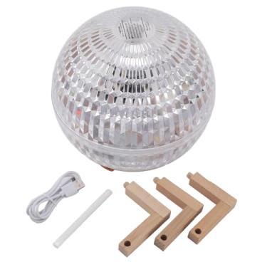 Imagem de Yosoo Mini Umidificador RGB Luz Noturna Colorida, Umidificador de Névoa Fria de Desktop de 350 Ml, Com Tecnologia de Náneo Nano Avançado, para um Ambiente de Refrescamento