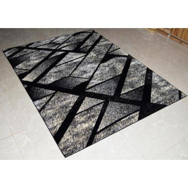 Imagem de Mega Tapete para sala Marbella Nuance Miracle Mancy Black 250x350 cm -