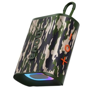 Imagem de Caixa de Som Bluetooth, Alto-falante Bluetooth, IP67 à Prova d'Água e Poeira, Ideal para Ambientes Internos, Externos e Passeios (verdemilitar)