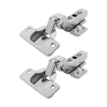 Imagem de Dobradiça Clip On Soft Close 35mm - Aço Niquelado