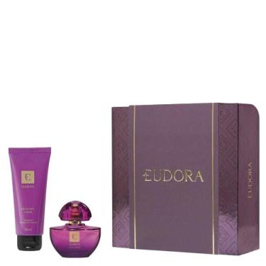 Imagem de Kit Eudora Eau De Parfum Roxo Perfume Eau De Parfum 35Ml + Loção Hidra